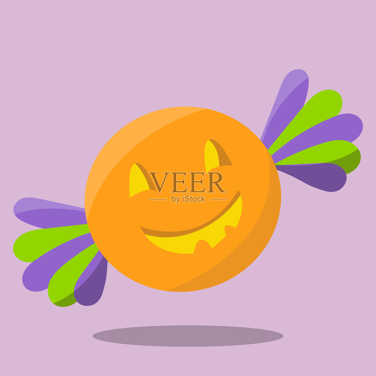 万圣节有趣的南瓜13插画图片素材