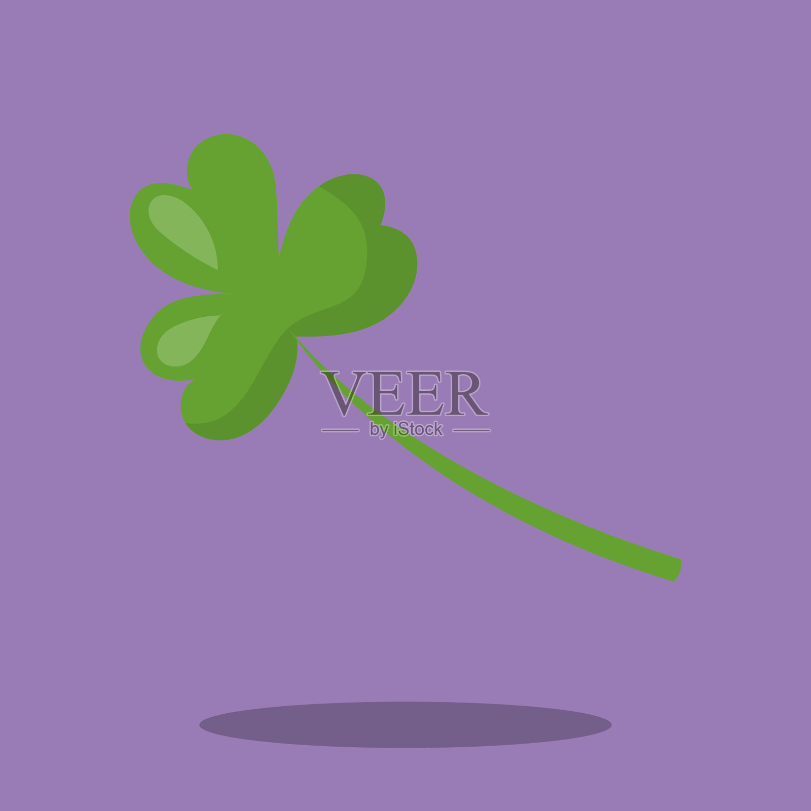 圣帕特里克运气13插画图片素材