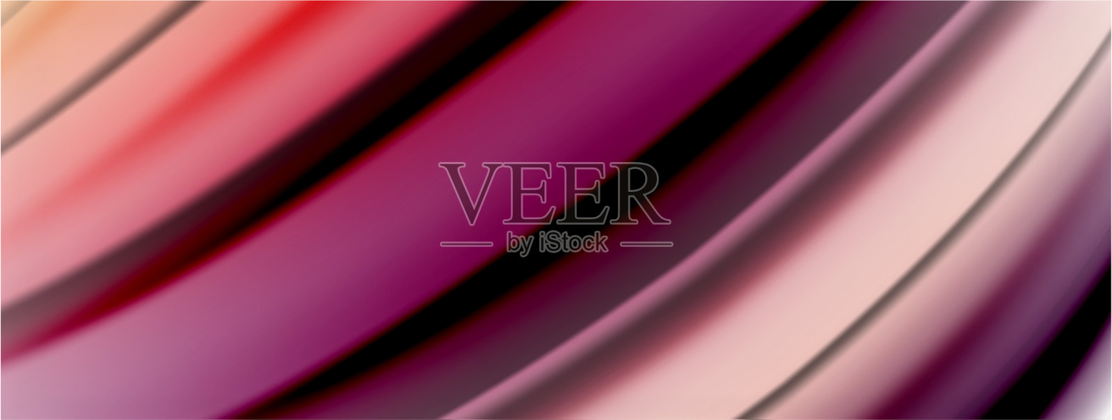 抽象的背景流畅模糊的线条插画图片素材