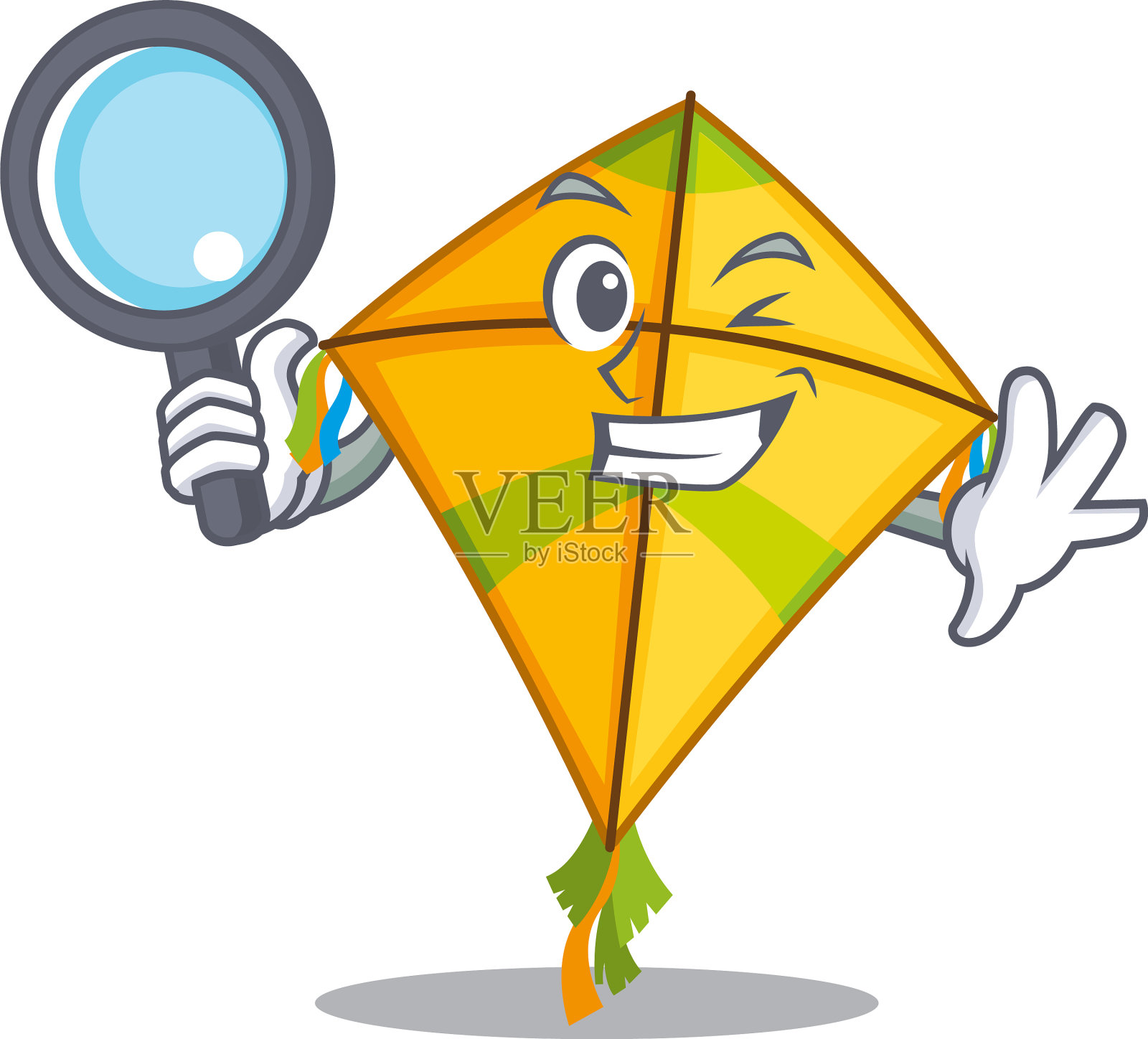 在智能风筝侦探图片人物设计设计元素图片