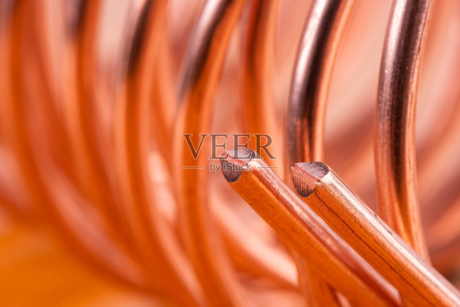 铜丝原料及金属工业照片摄影图片