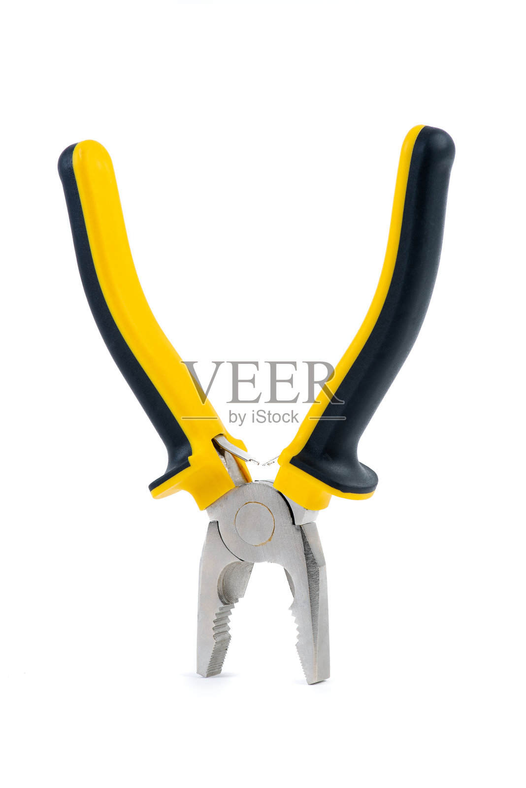 钳子隔离在白色上照片摄影图片