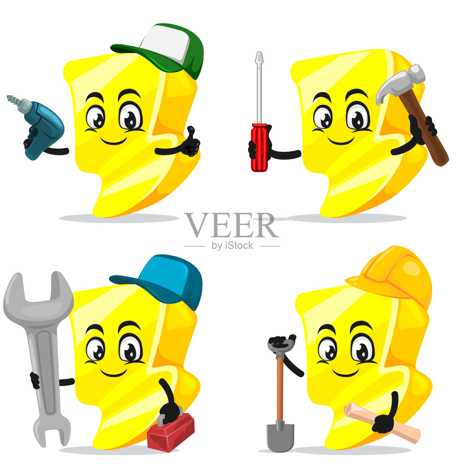 雷吉祥物或角色插画图片素材