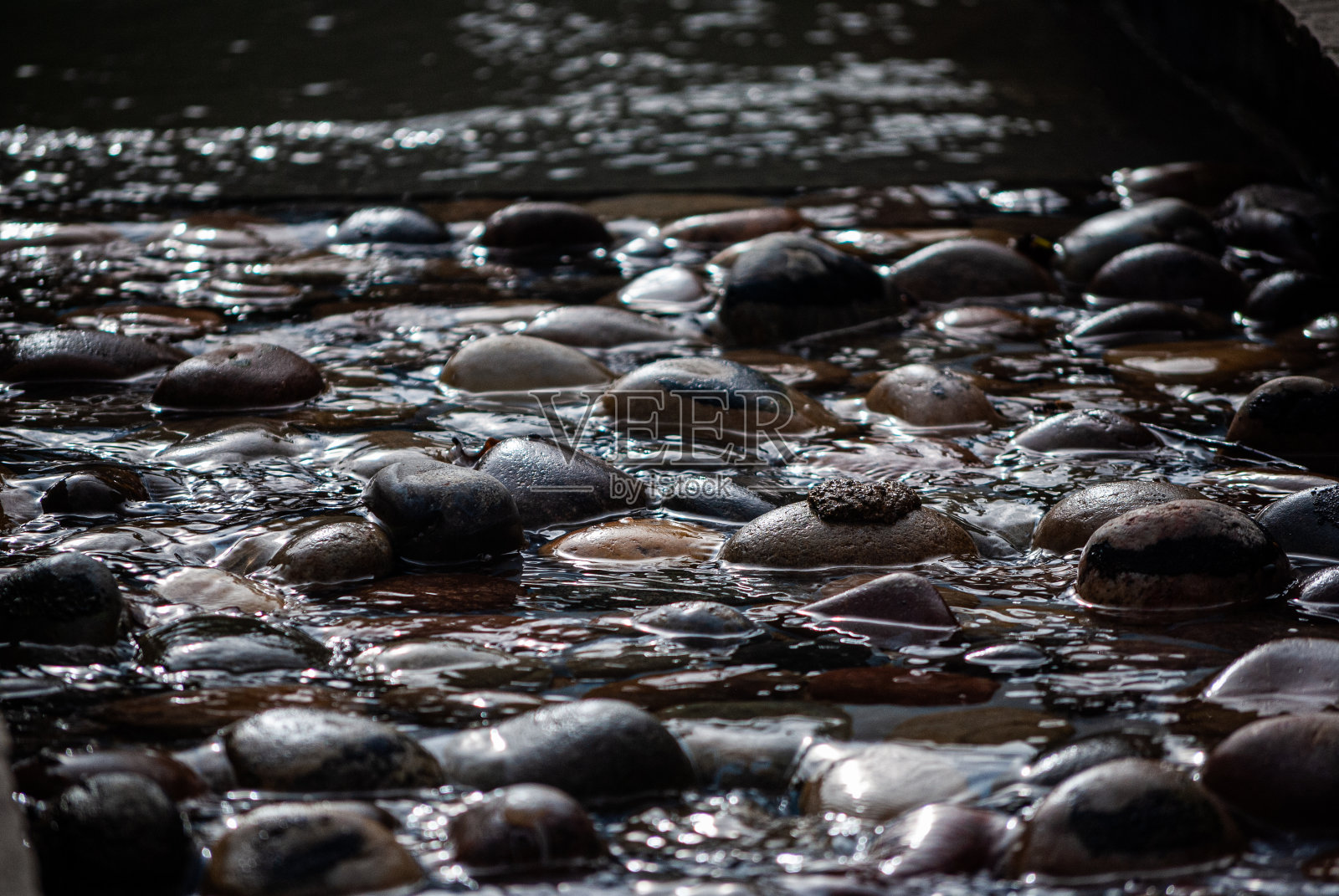 河的石头照片摄影图片