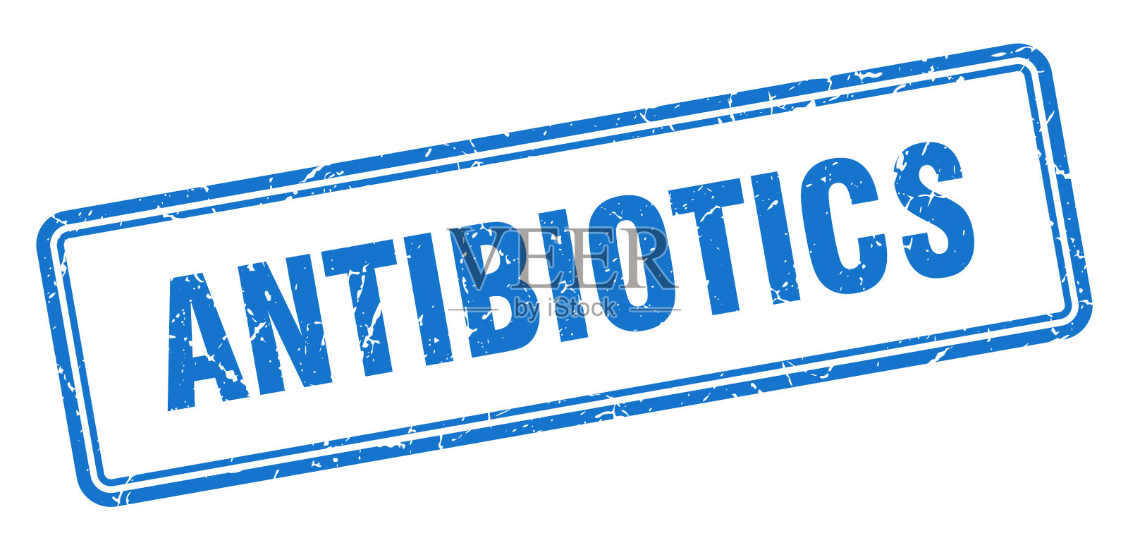 抗生素邮票方形垃圾标志白色插画图片素材