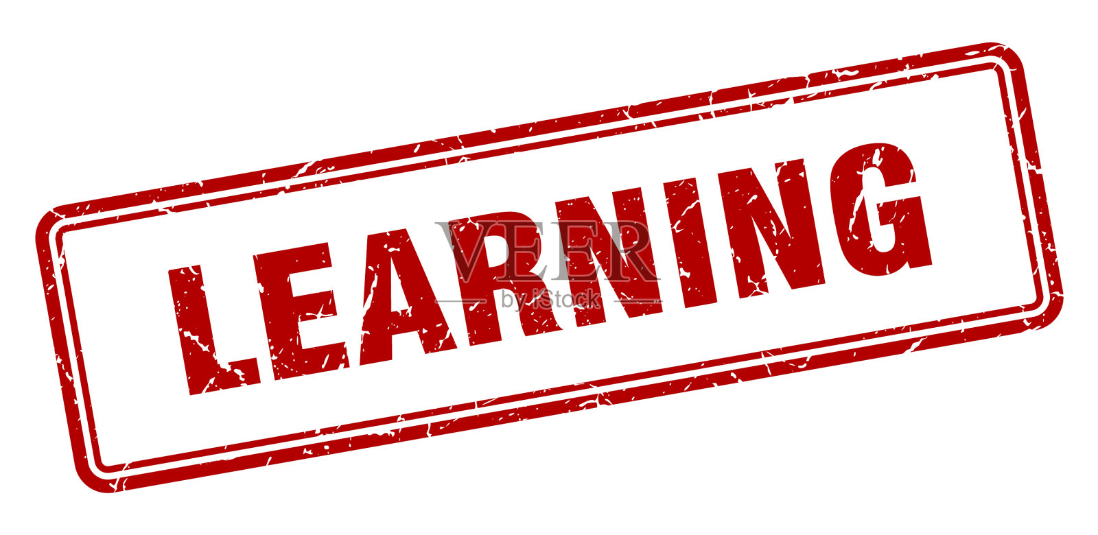 学习邮票方块垃圾标志上的白色插画图片素材