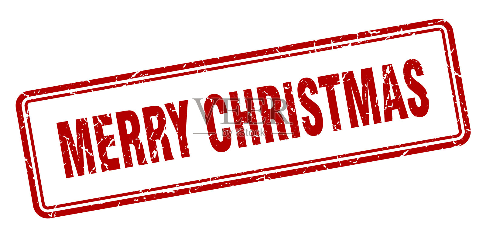 圣诞快乐邮票广场垃圾标志白色插画图片素材