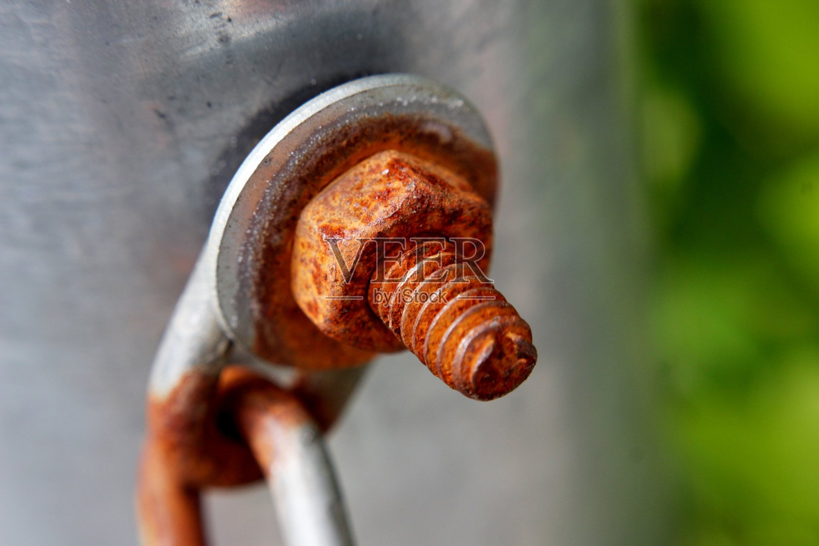 生锈的螺母照片摄影图片