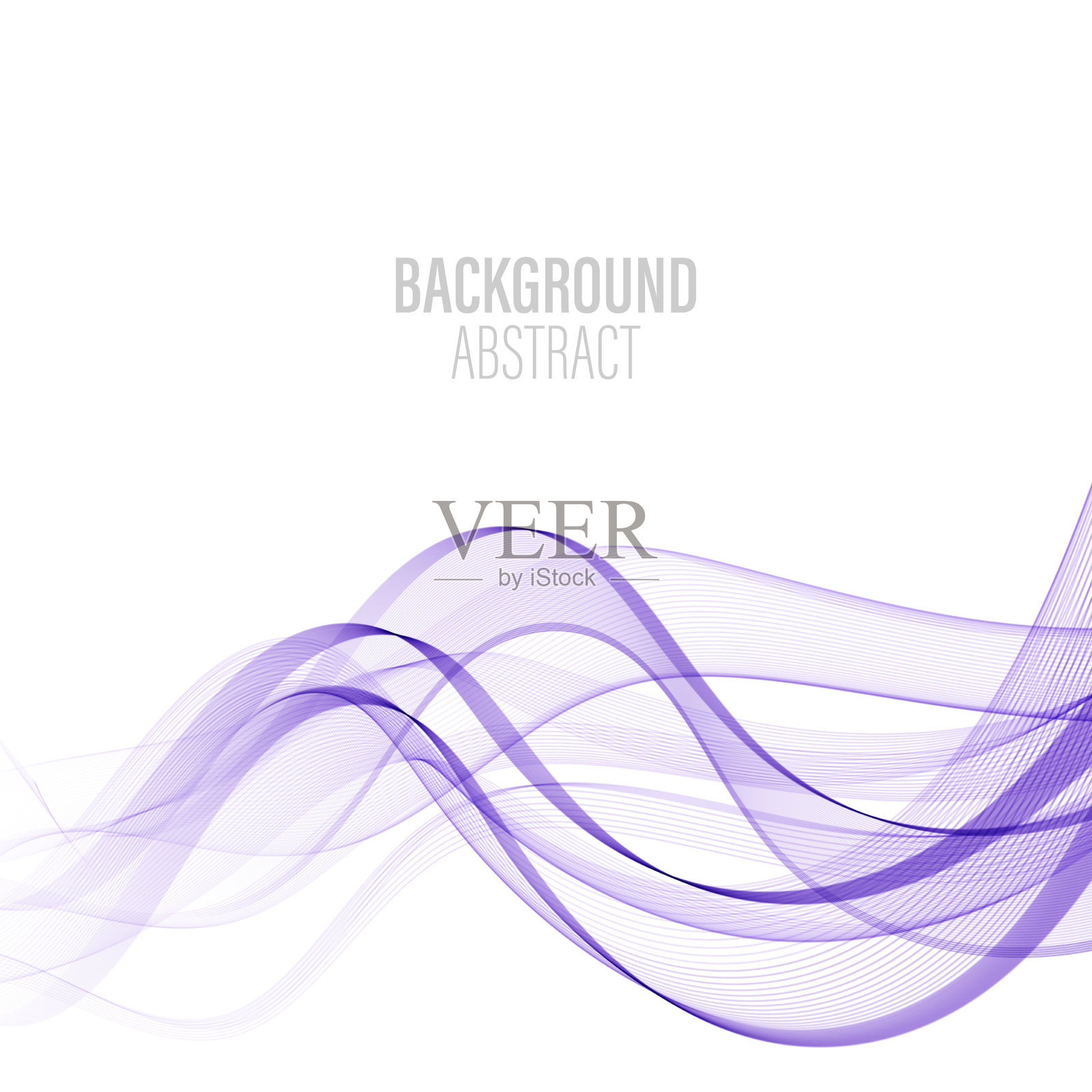 平滑抽象边界波软背景现代设计模板素材