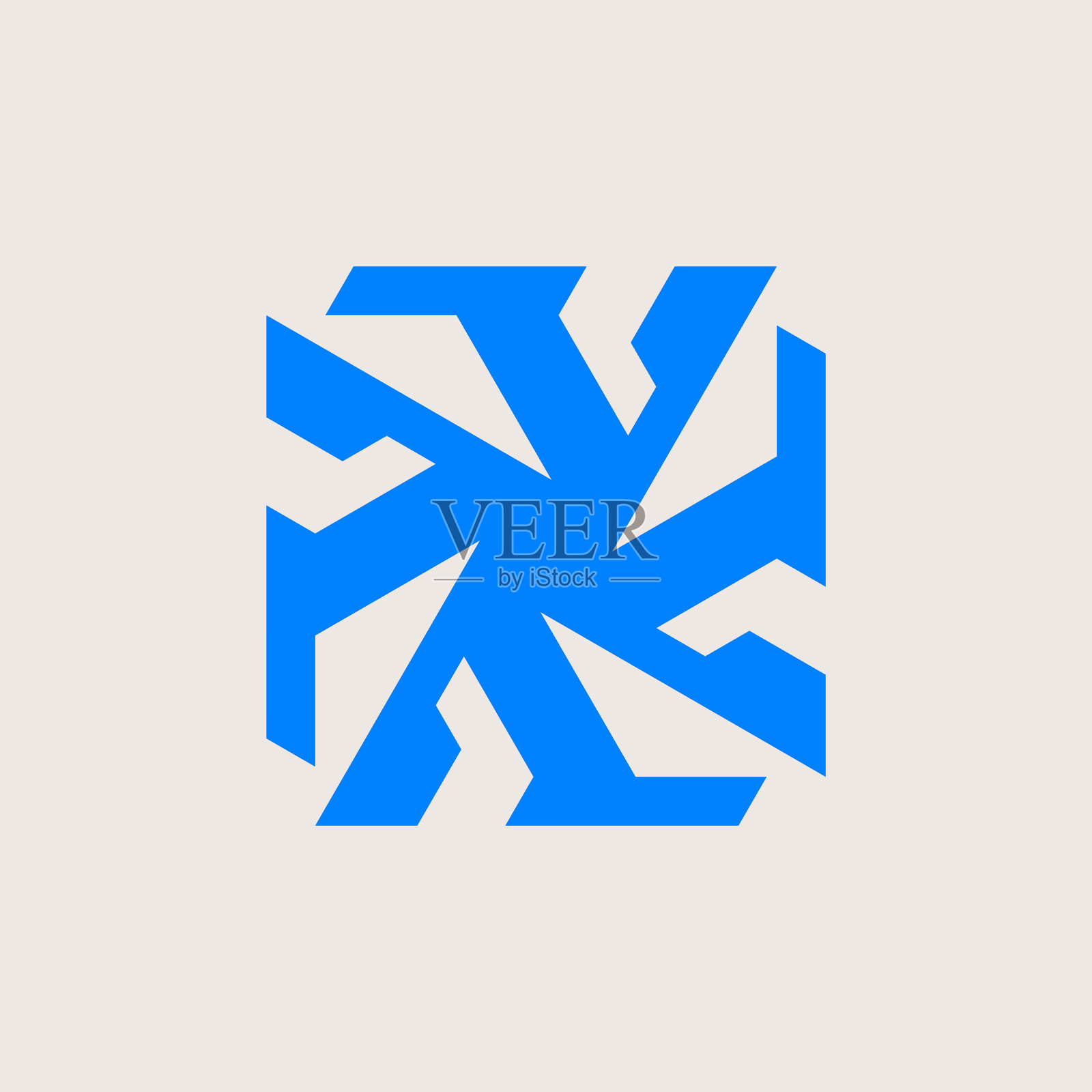 抽象的标志插画图片素材