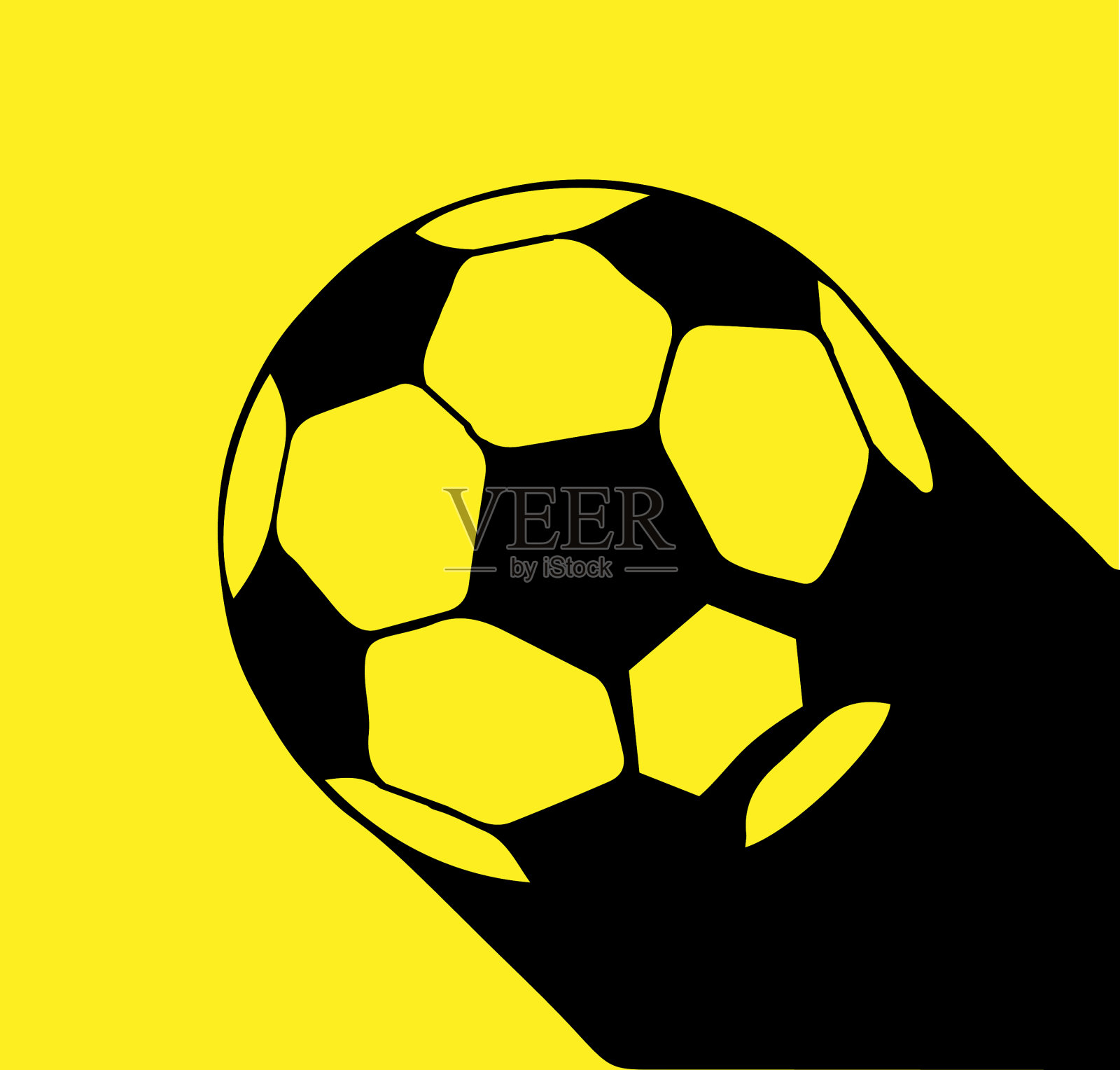 足球孤立的背景插画图片素材