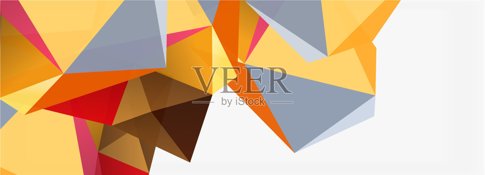 3d马赛克抽象背景低聚形状插画图片素材