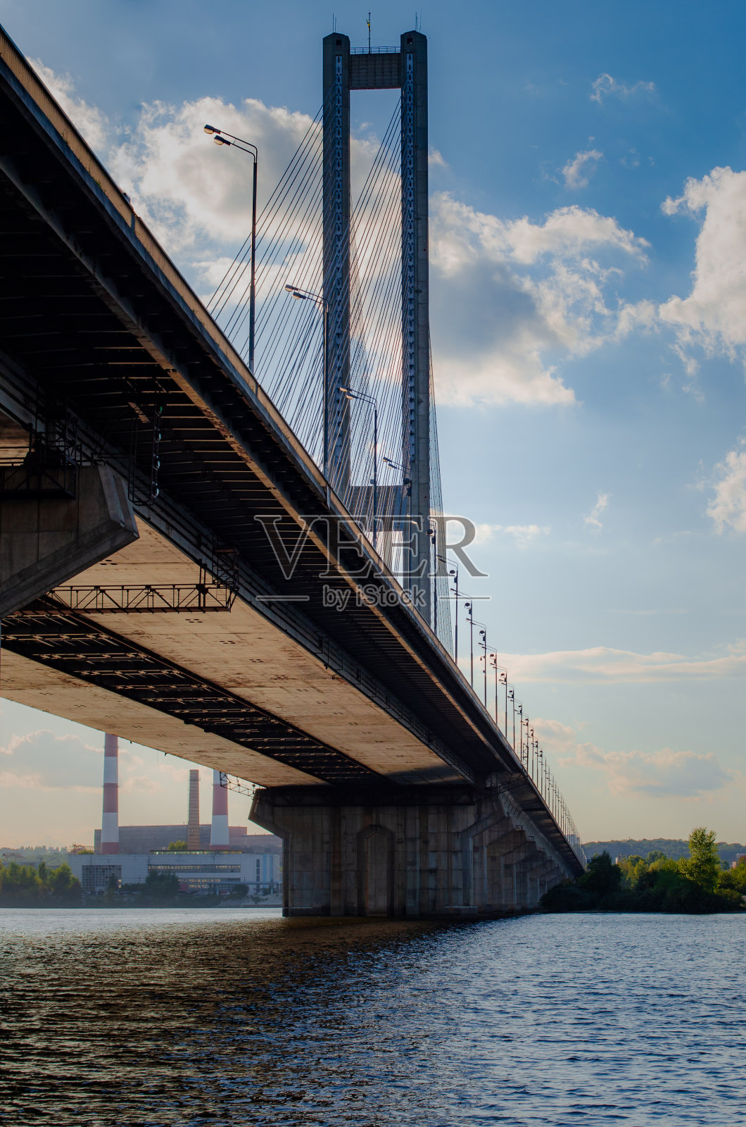 南桥//乌克兰基辅照片摄影图片