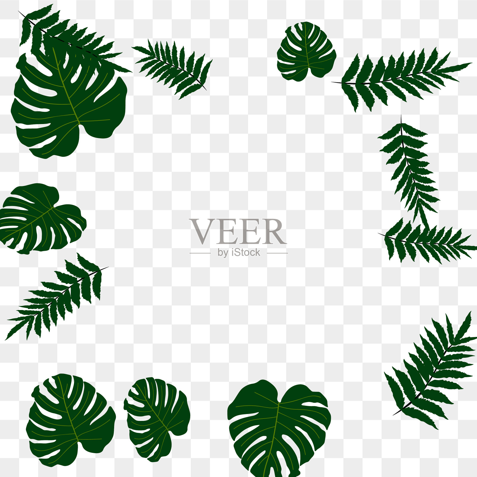 热带模式插画图片素材