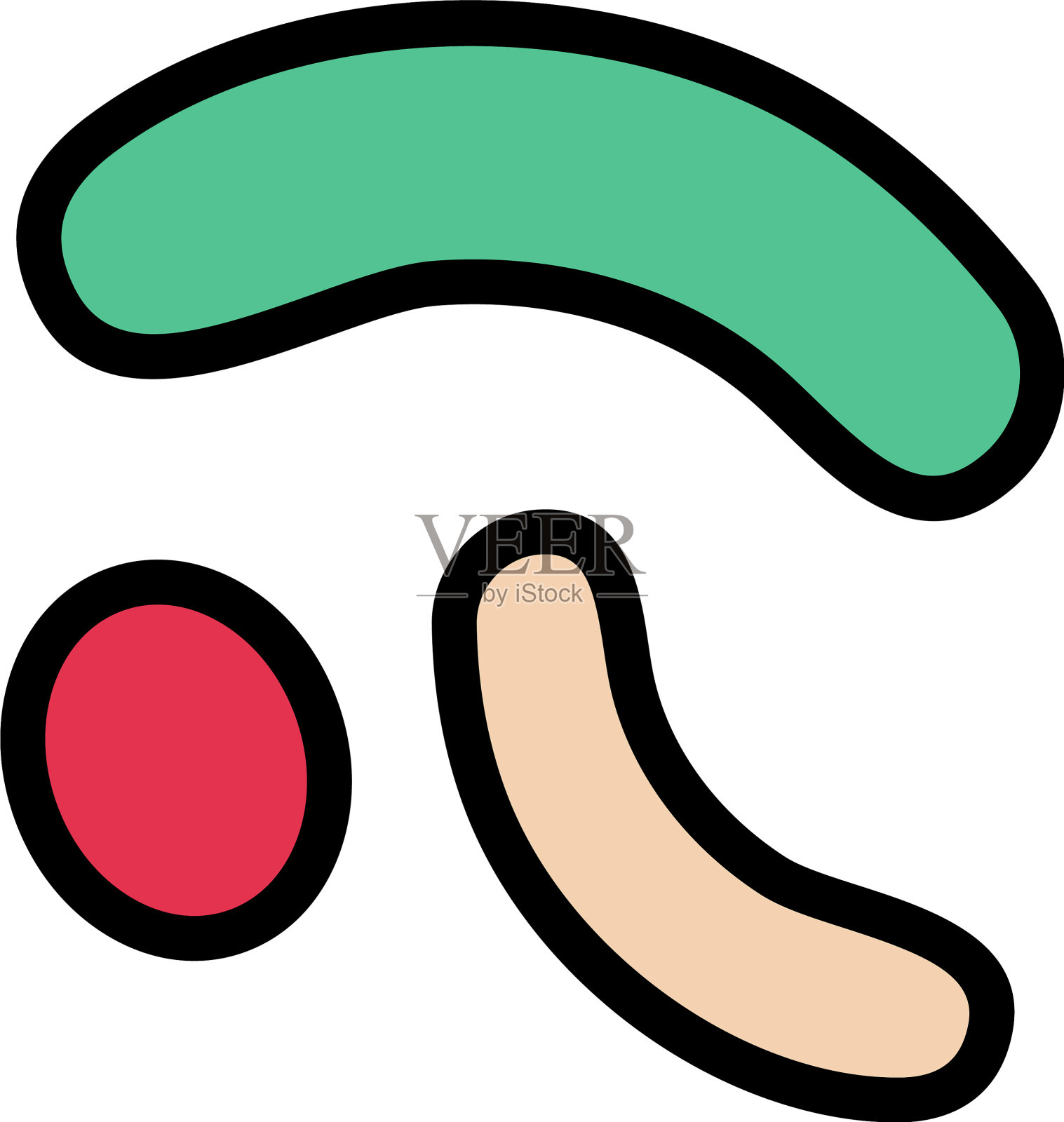 微生物插画图片素材