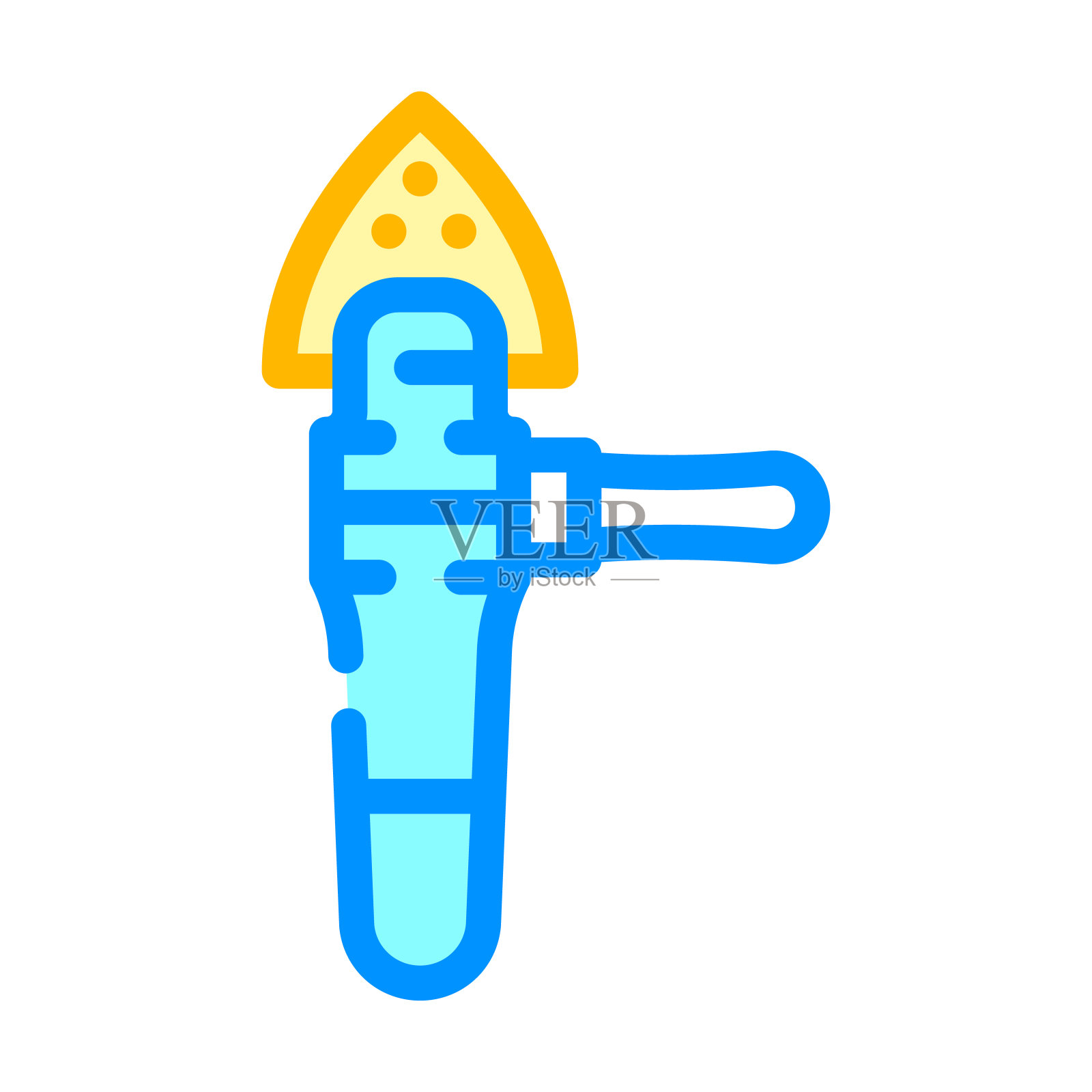 修复工具颜色图标矢量插图颜色插画图片素材