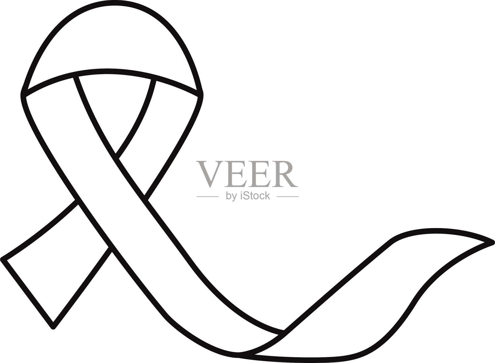 丝带运动事业线风格图标设计元素图片