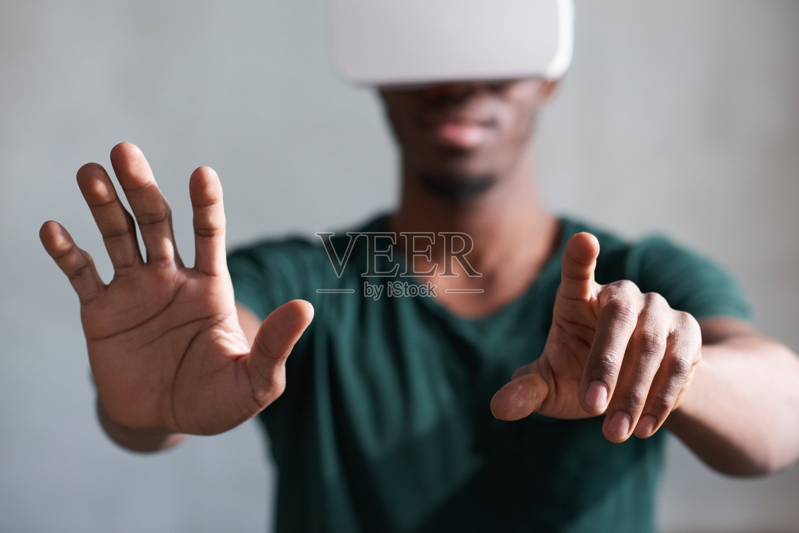 3D眼镜上的虚拟娱乐照片摄影图片