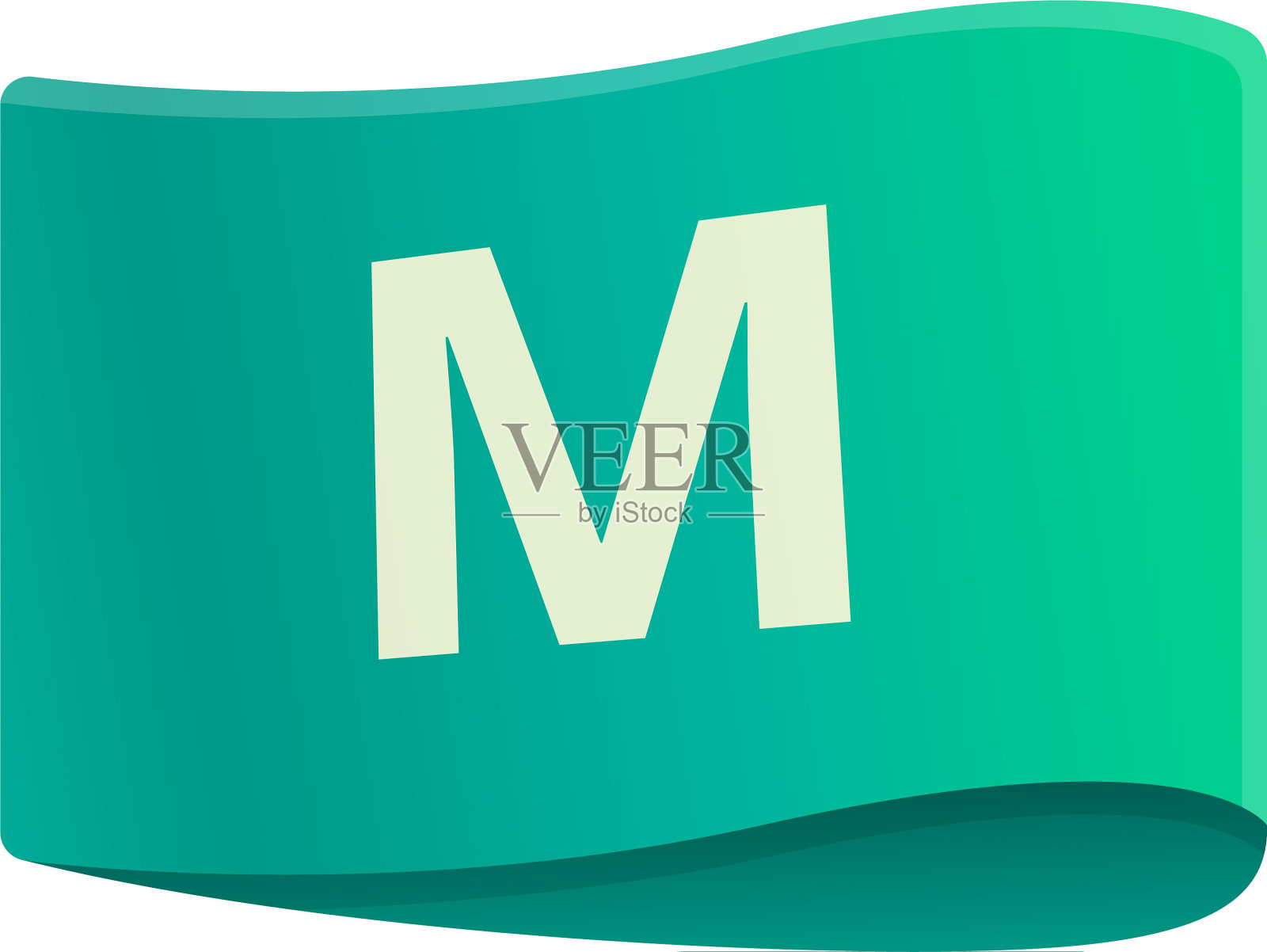 M码布牌图标卡通风格设计元素图片