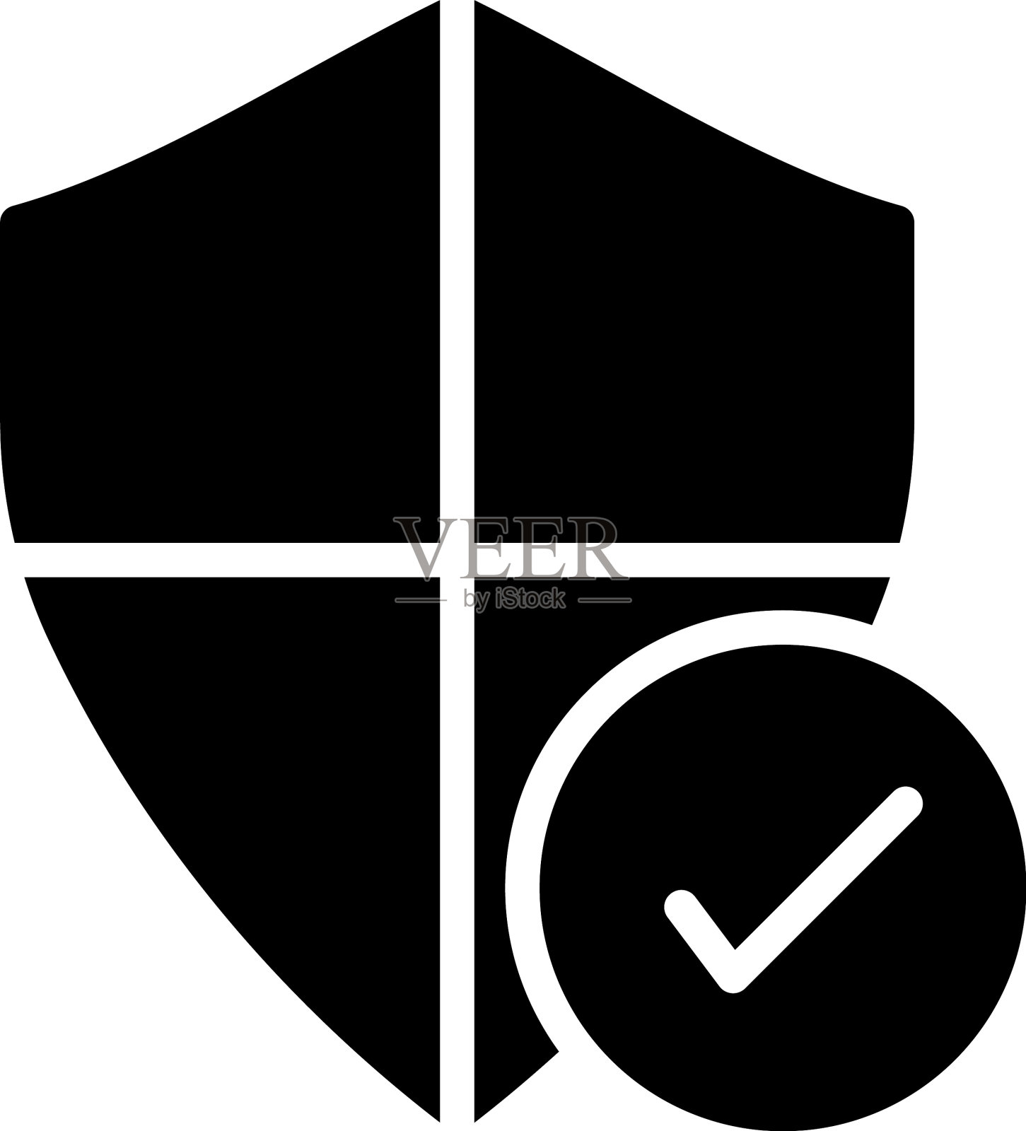 盾插画图片素材