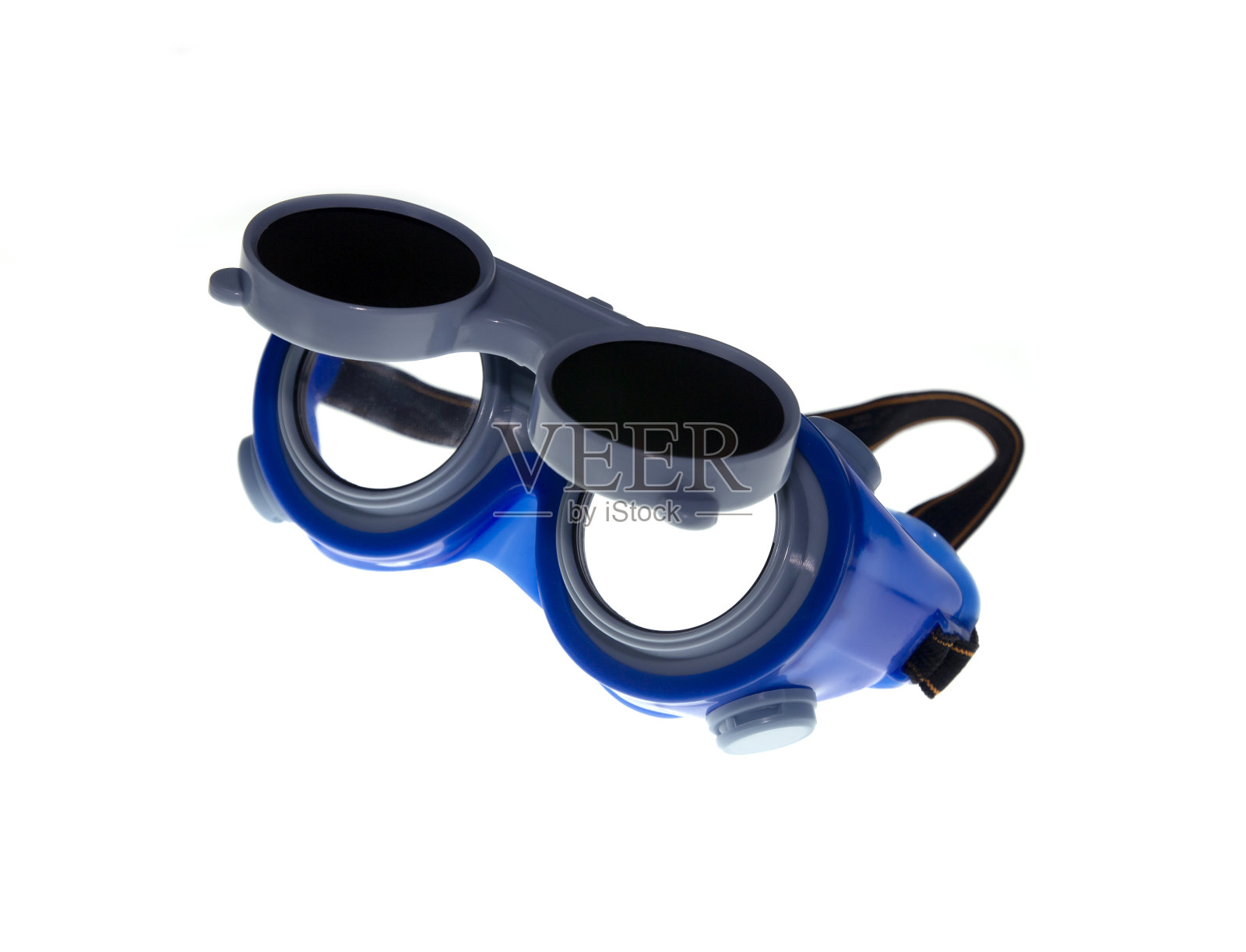 焊接眼镜上的白色背景纹理照片摄影图片