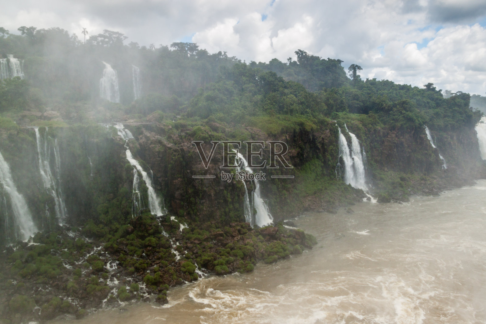 Iguacu伊瓜苏瀑布照片摄影图片
