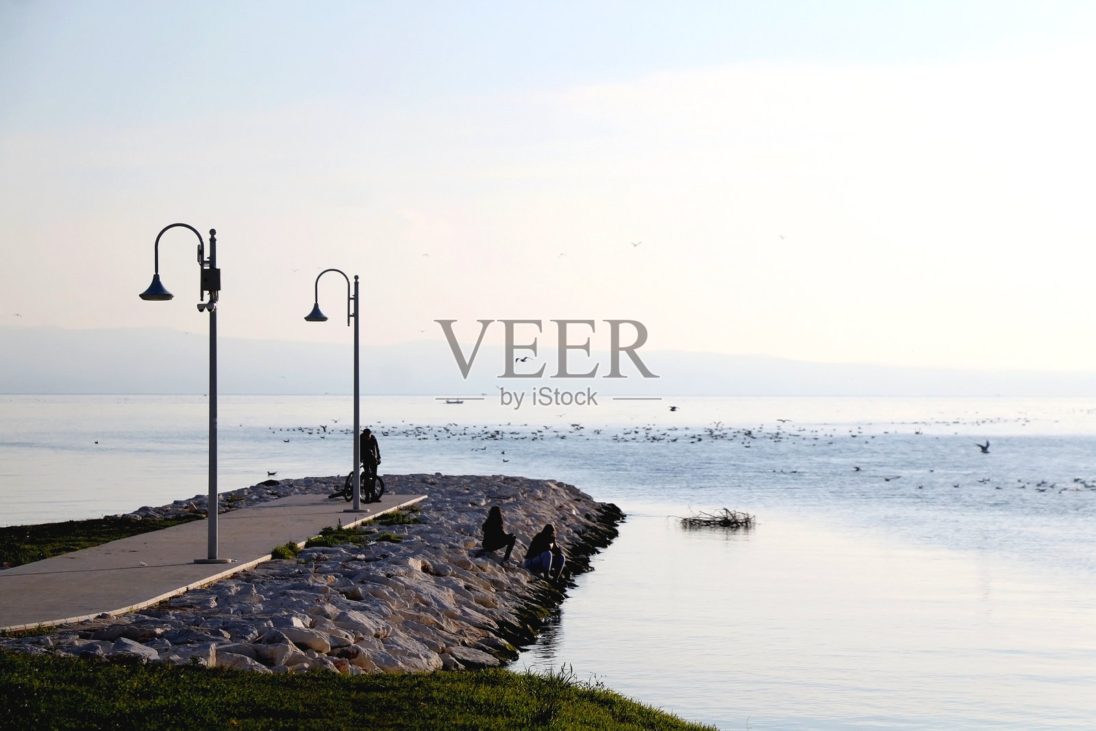 地中海风景照片摄影图片