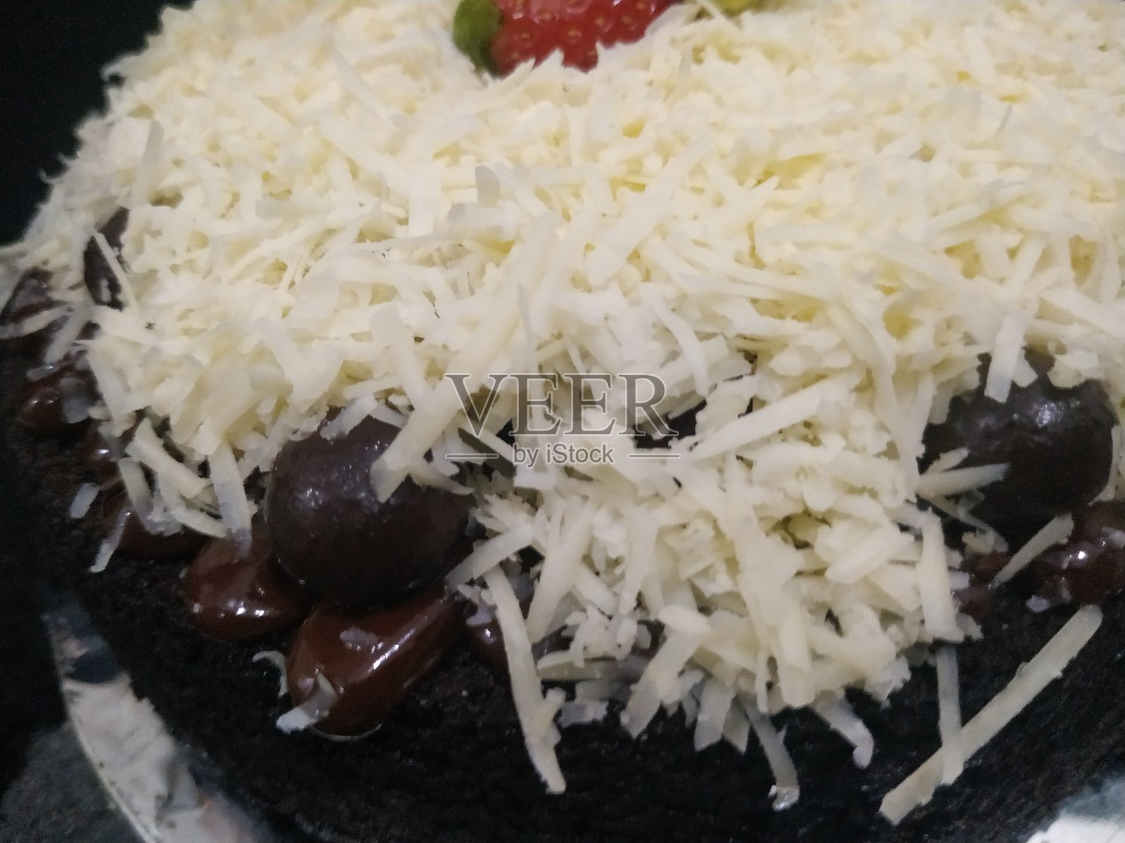 布朗尼蛋糕照片摄影图片