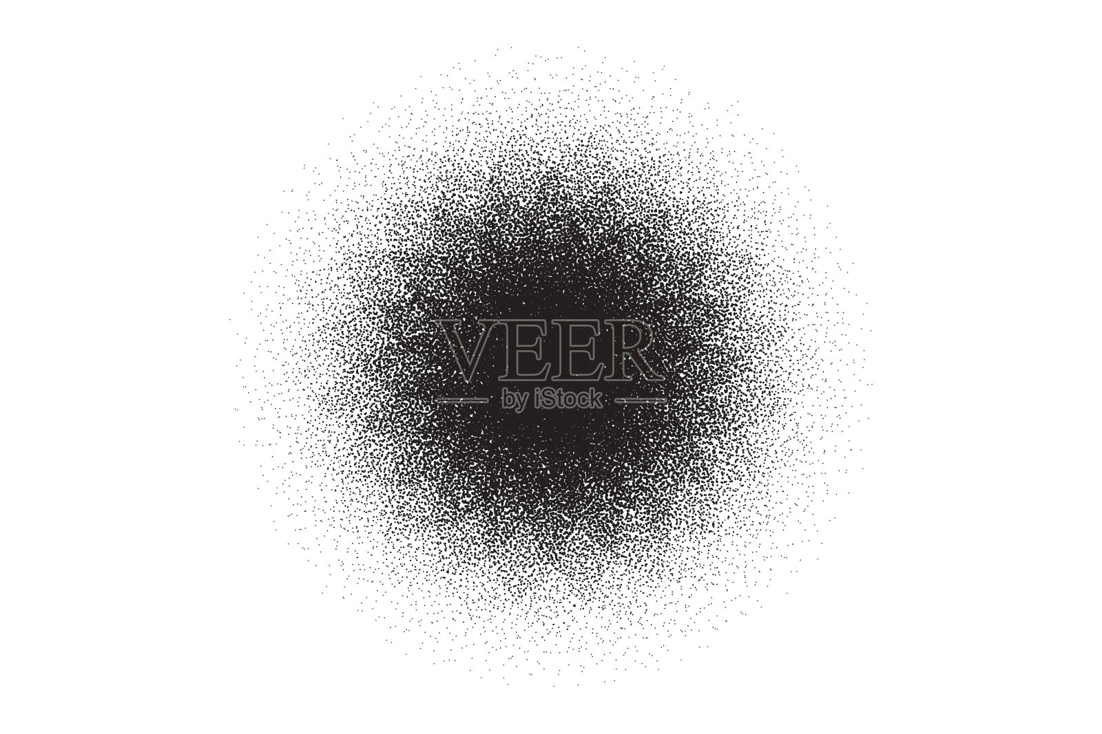 点画花图案背景。星星噪声点。点向量插画图片素材