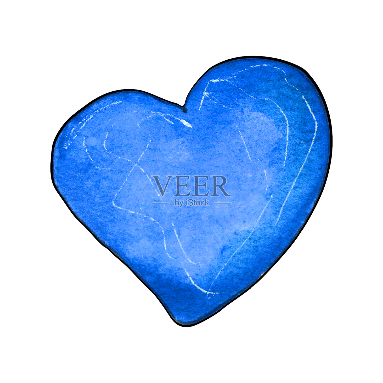 世界自闭症日宣传插画，banner和网站设计，白色背景上的自闭症标志插画图片素材