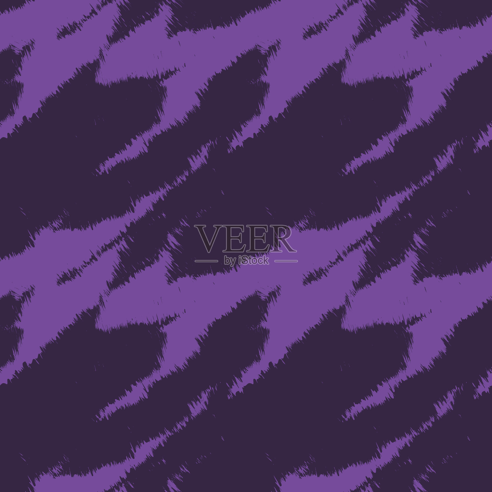 紫色笔触毛无缝图案插画图片素材