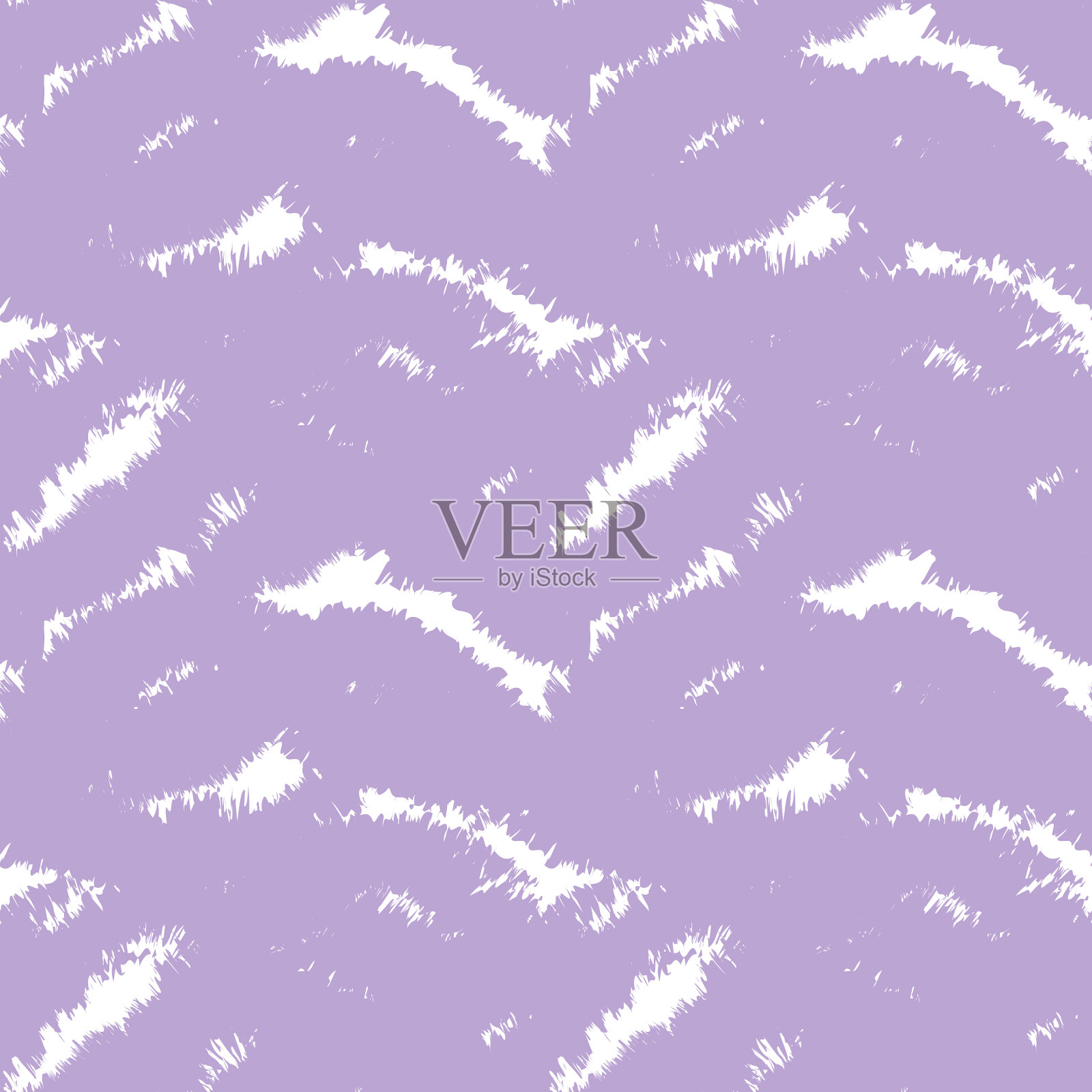 紫色笔触毛无缝图案插画图片素材