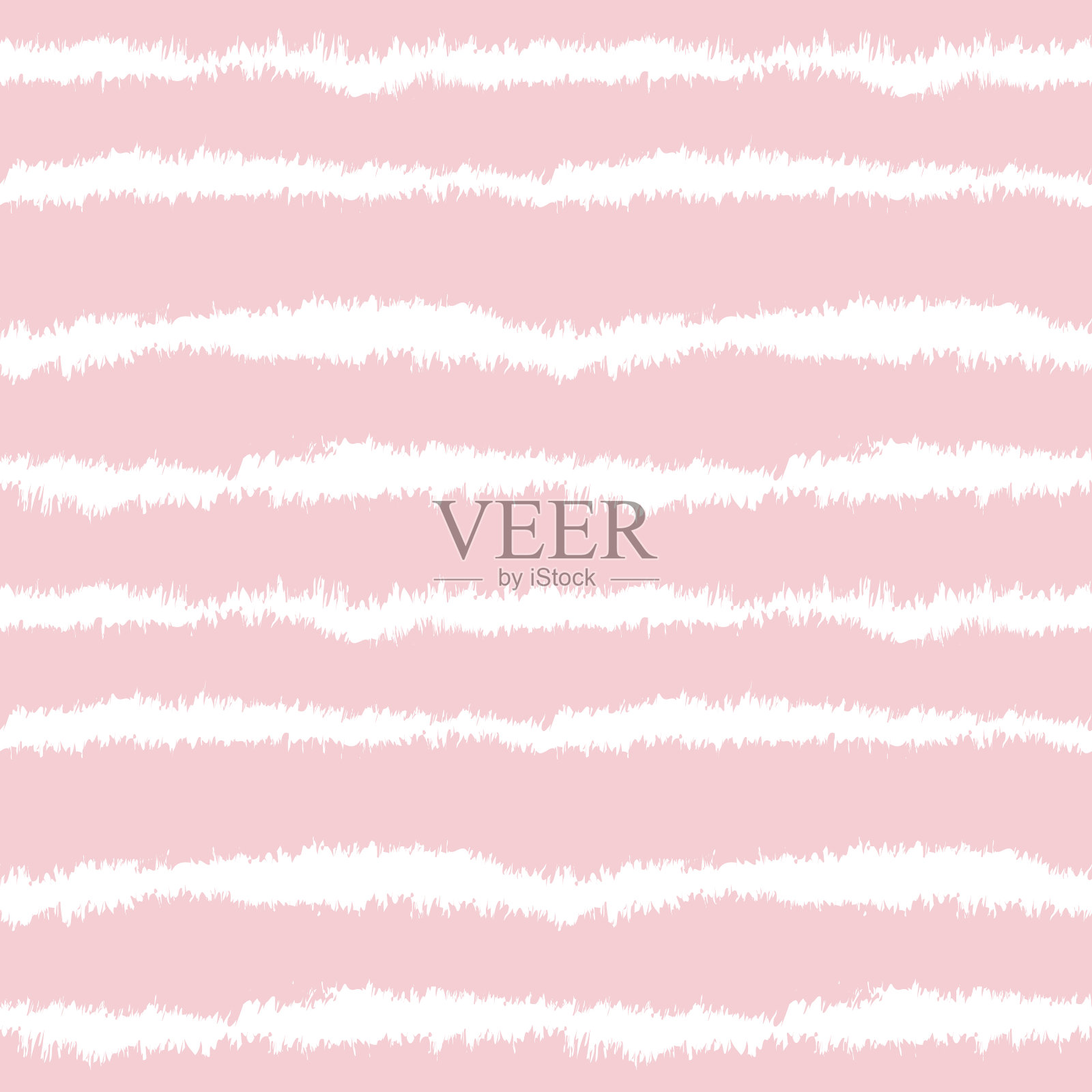 粉色海军蓝笔触毛皮无缝图案插画图片素材