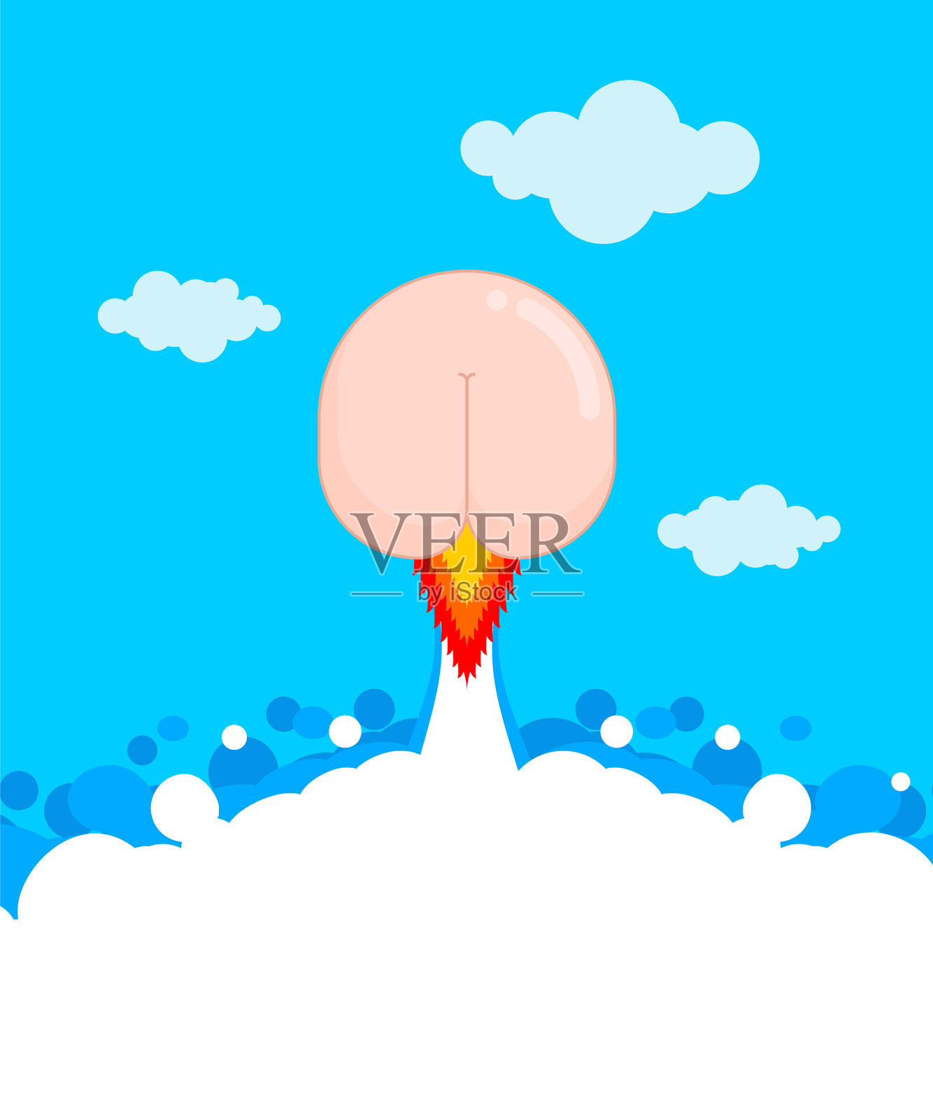 屁股爆炸爆裂，但受伤的标志，屁股受伤的图标插画图片素材