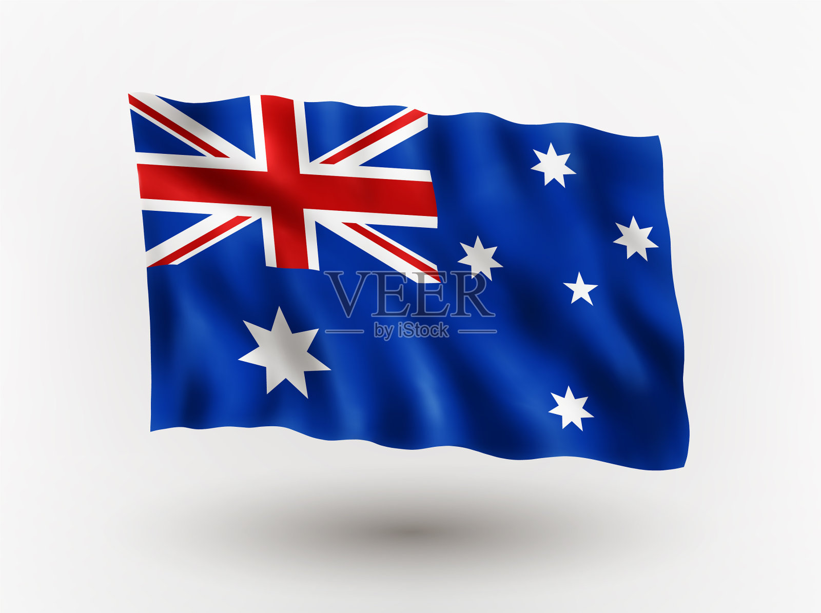 澳大利亚国旗插画图片素材