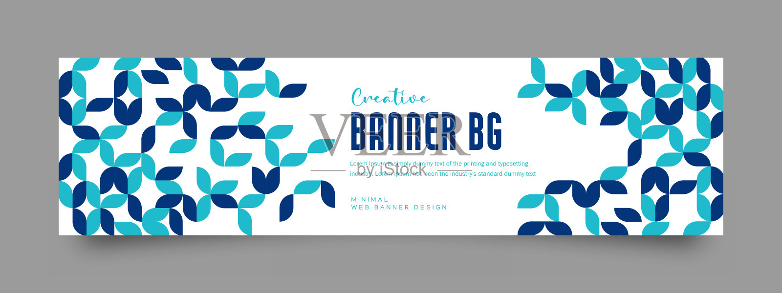 企业网站横幅或传单社交媒体张贴模板插画图片素材