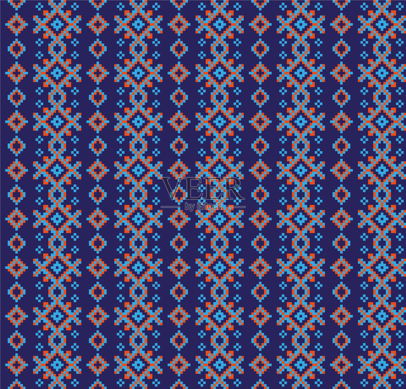 装饰方形无缝背景插画图片素材