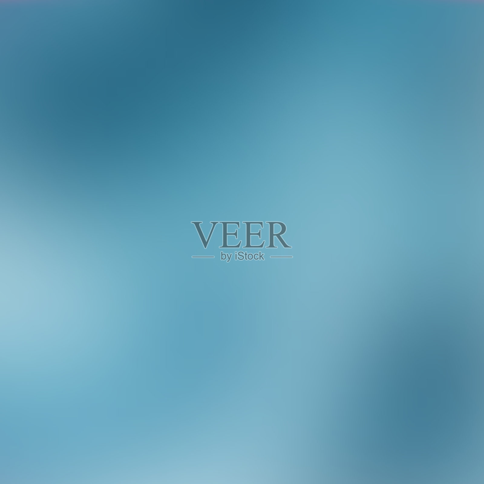 抽象蓝色模糊梯度网格背景设计模板素材