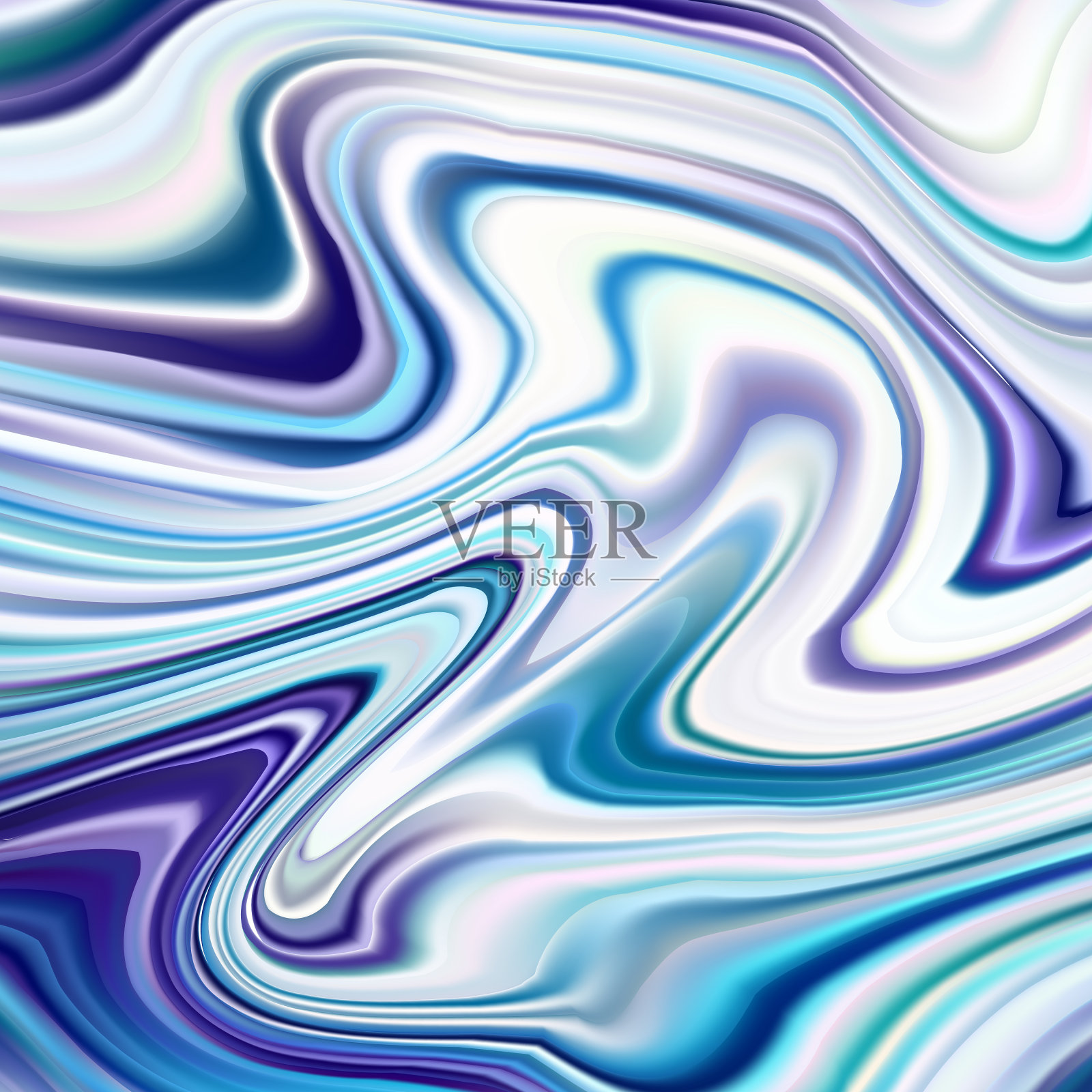 浅蓝色亚克力背景横幅布局设计模板素材