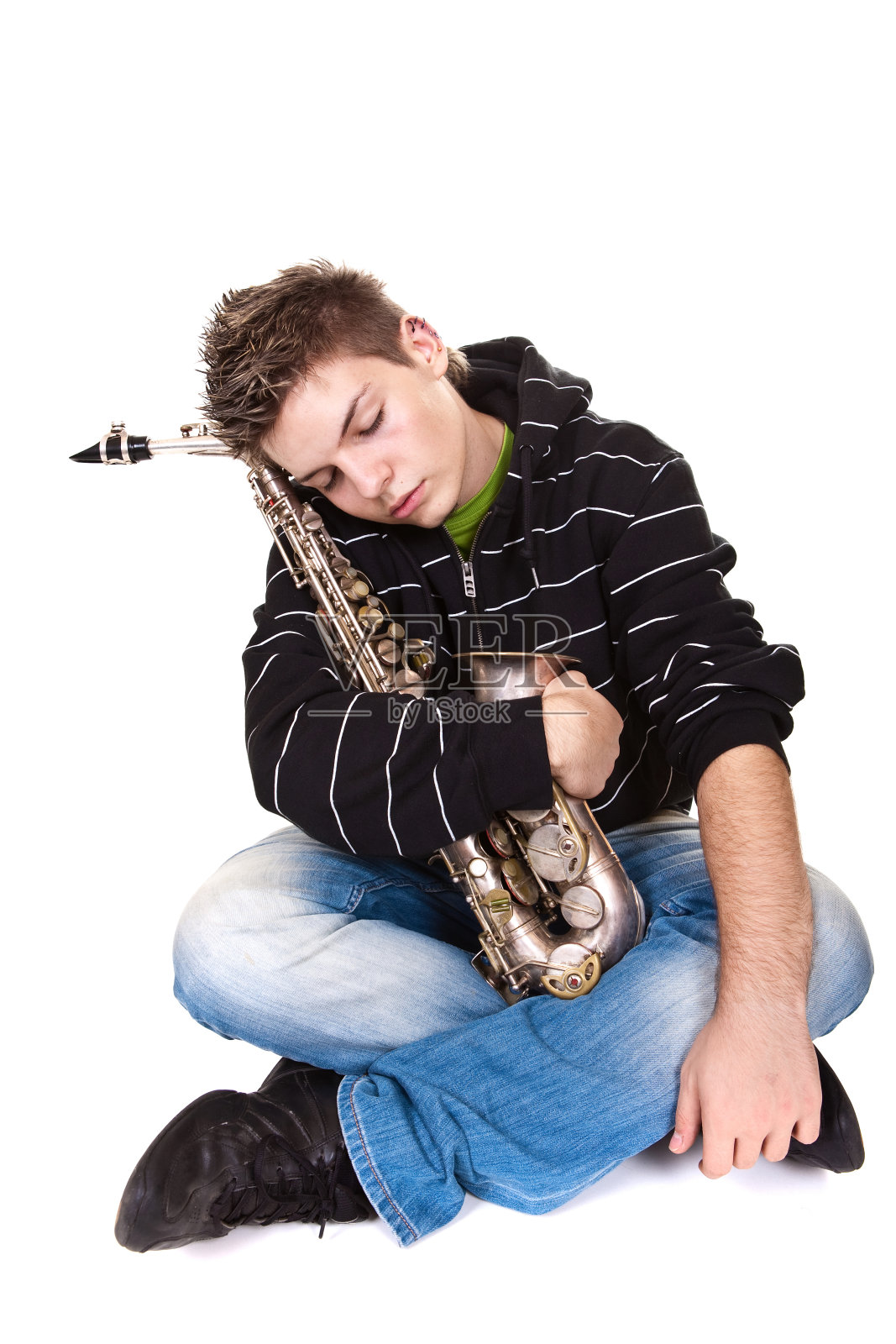 年轻的音乐家照片摄影图片