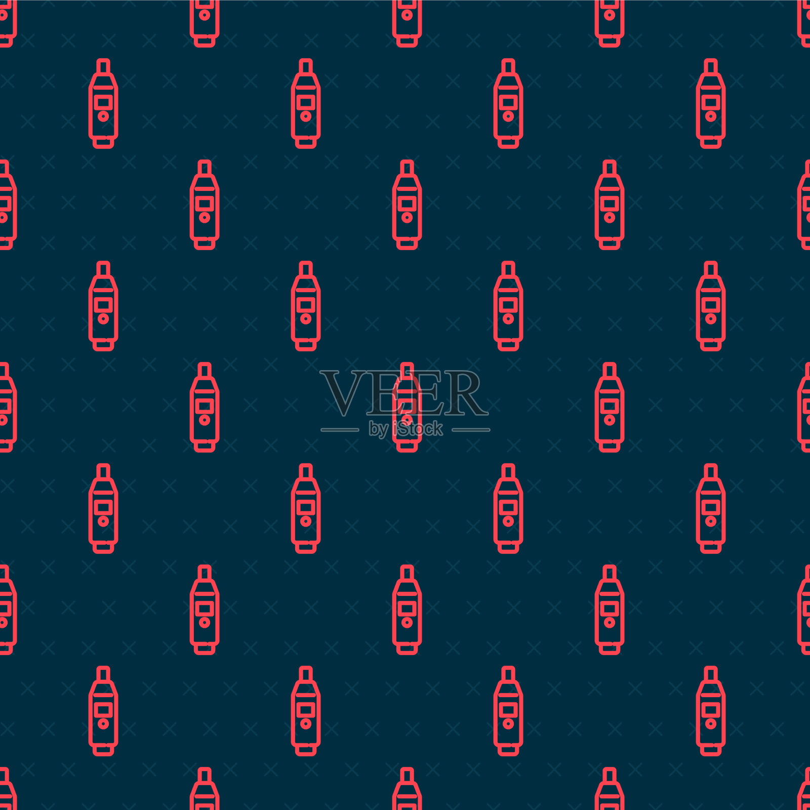 医用数字体温计插画图片素材