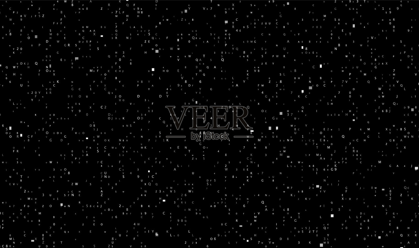 用数字标记白色背景。数字数据设计。模式网络的概念。抽象技术旗帜。矢量插图。插画图片素材