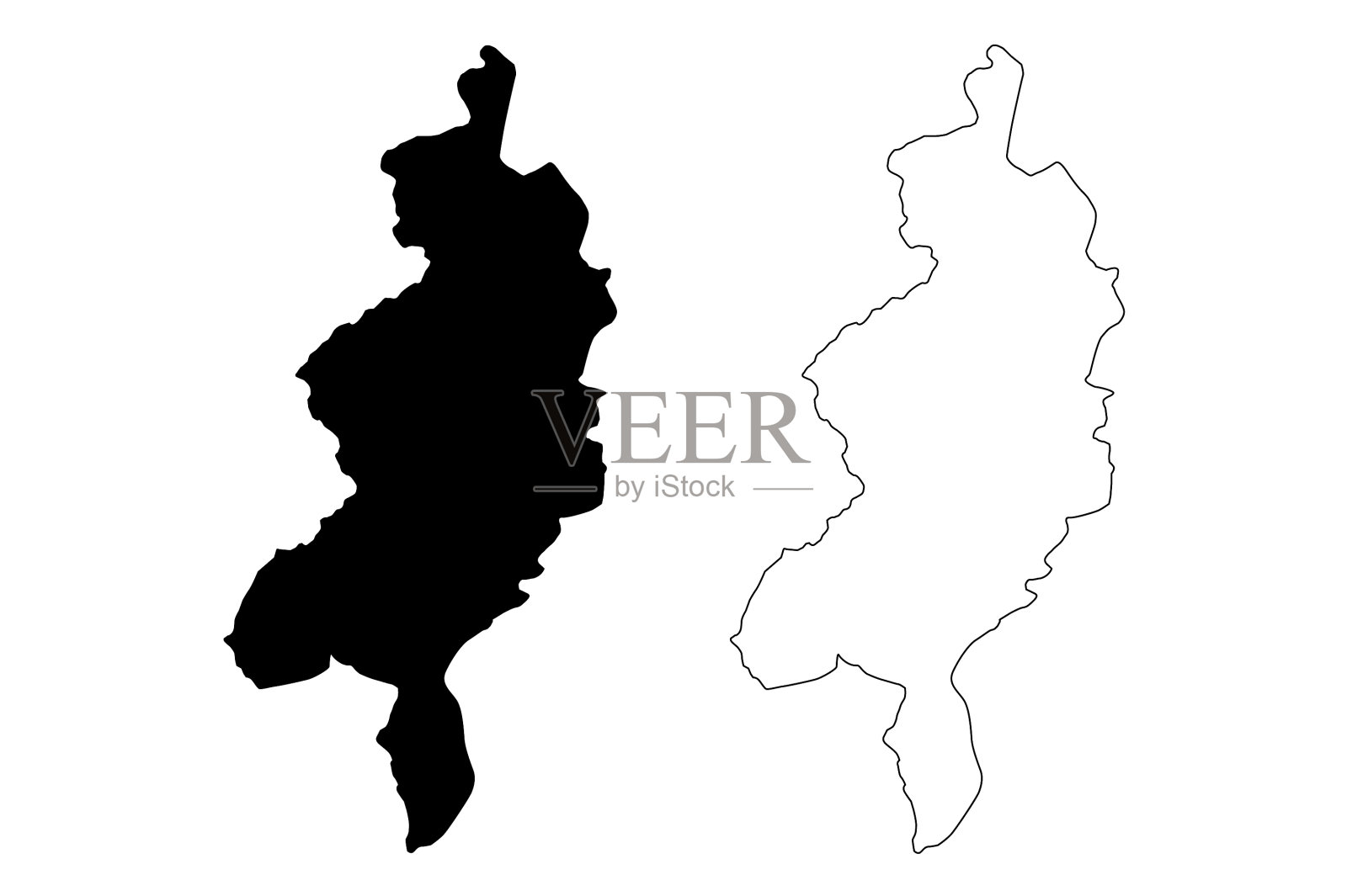 西达尔富尔州苏丹共和国北部插画图片素材