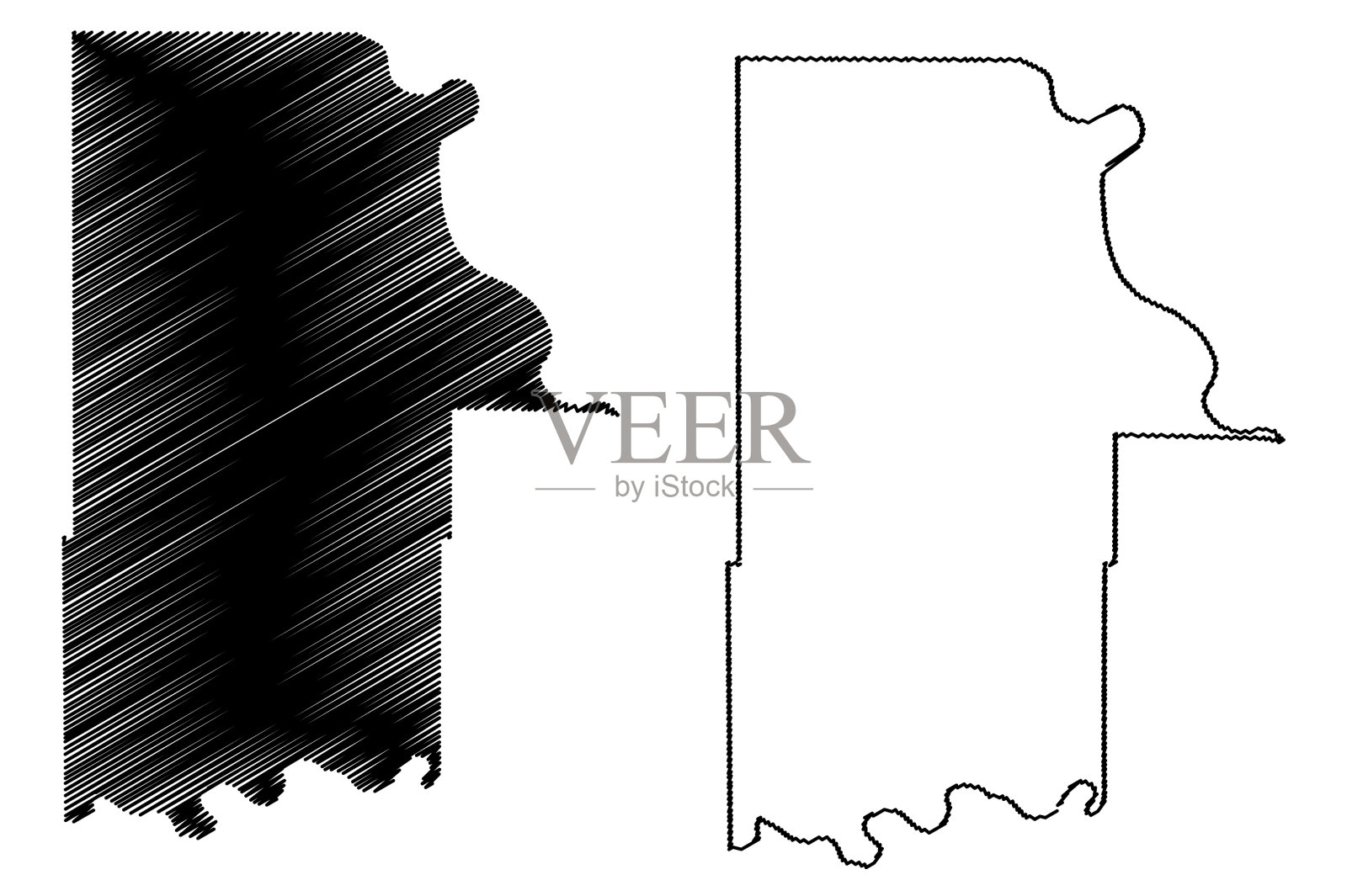 美国堪萨斯州莱文沃斯县插画图片素材