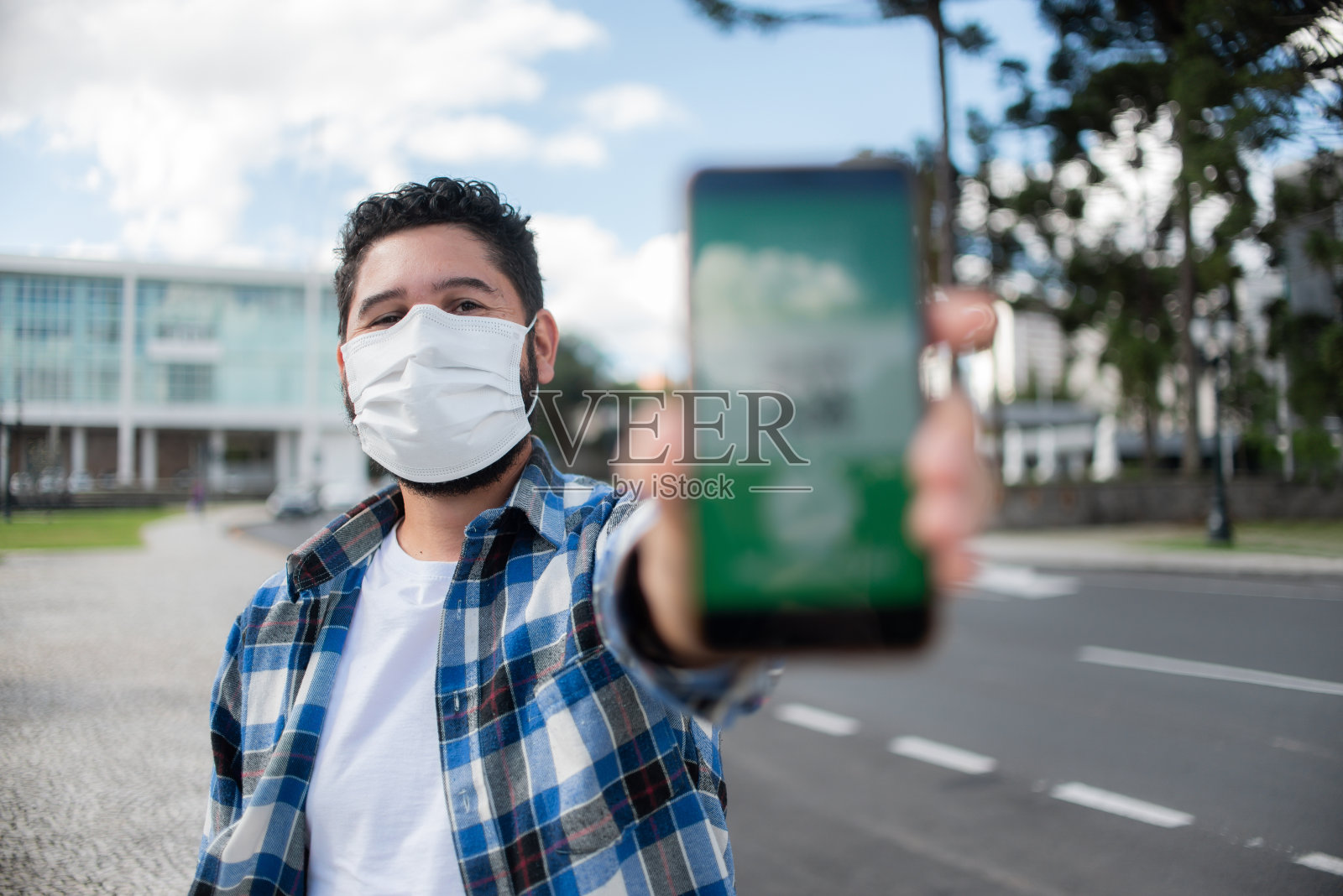 数字疫苗的护照照片摄影图片