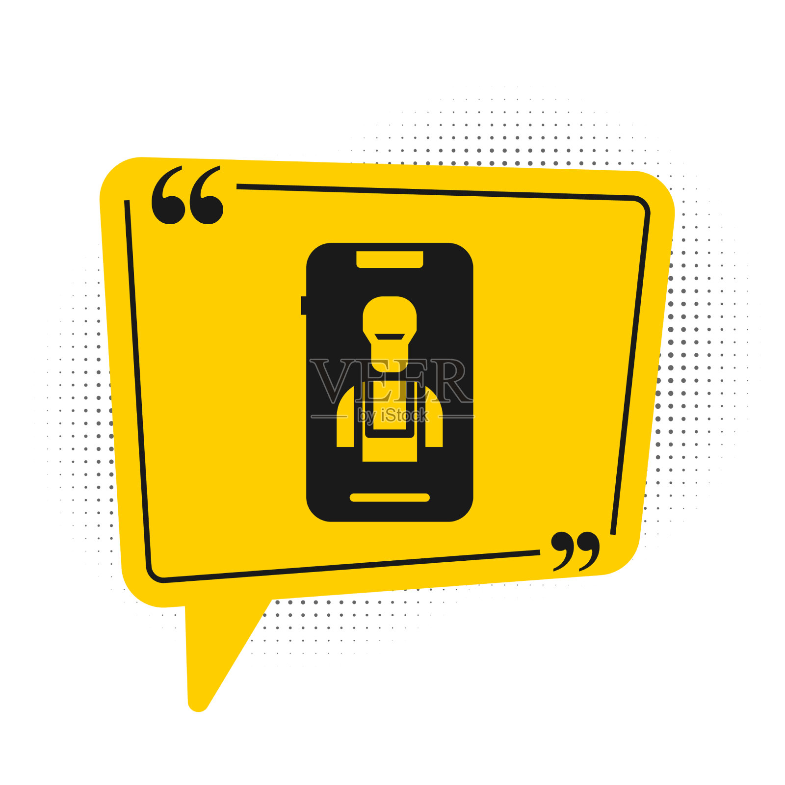 黑色在线汽车服务图标隔离在白色图标素材