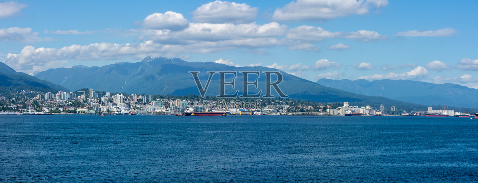 温哥华——夏天的美丽照片摄影图片