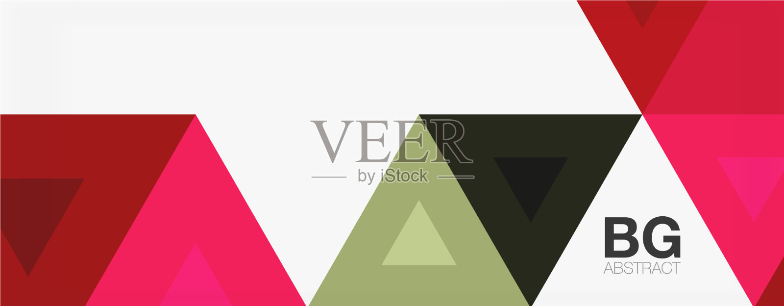 镶嵌三角形图案为抽象背景插画图片素材