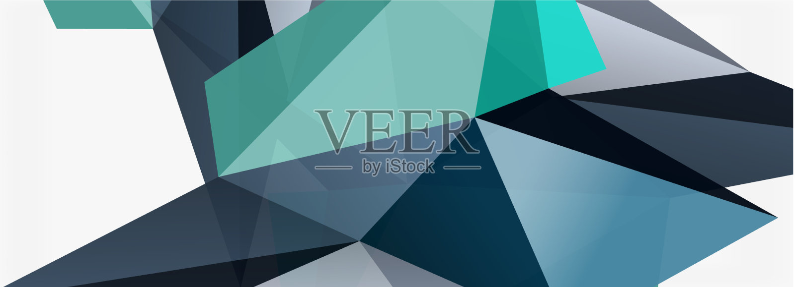 3d马赛克抽象背景低聚形状插画图片素材