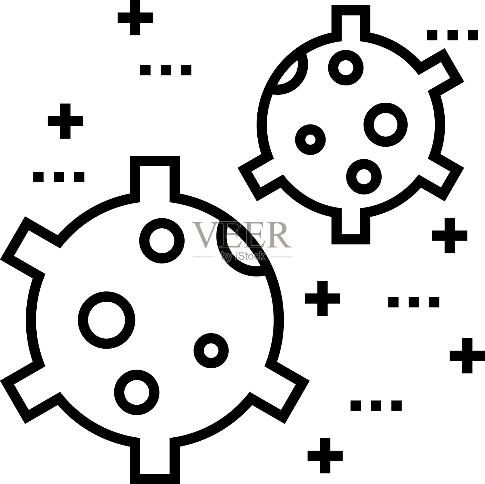 小行星插画图片素材